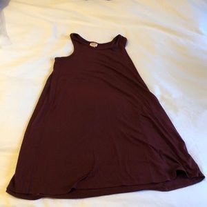 Mossimo Extra-Small Burgundy Dress